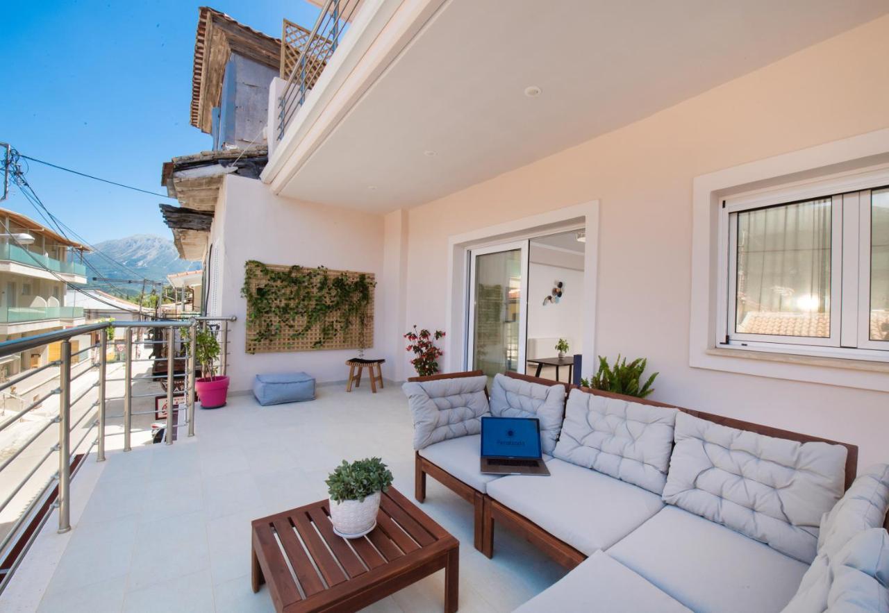 Peratzada Apartments Vaszilikí Kültér fotó